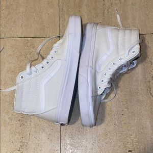 White Vans- High Top